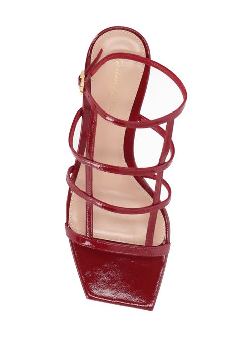 Sandalo in pelle rossa GIANVITO ROSSI | G3247155RICNUIROUG